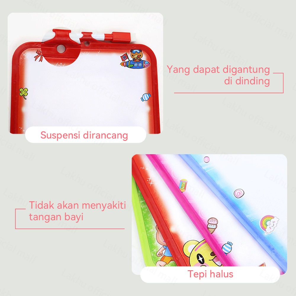 JCHO Papan Tulis mini Anak Karakter Lucu Writing Board