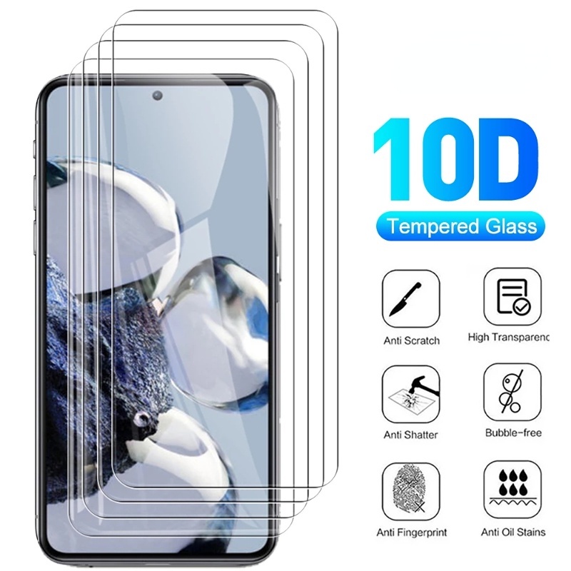 Hd Tempered Film Full Coverage Film Pelindung Layar Ponsel Film Transparan Anti-Sidik Jari Film Keras Tahan Air Film Ponsel Kompatibel Dengan Xiaomi 12T/12T Pro