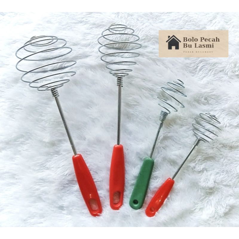 Kocokan Telur Gagang Plastik / Kocokan Telur Murah / Kocokan Telur