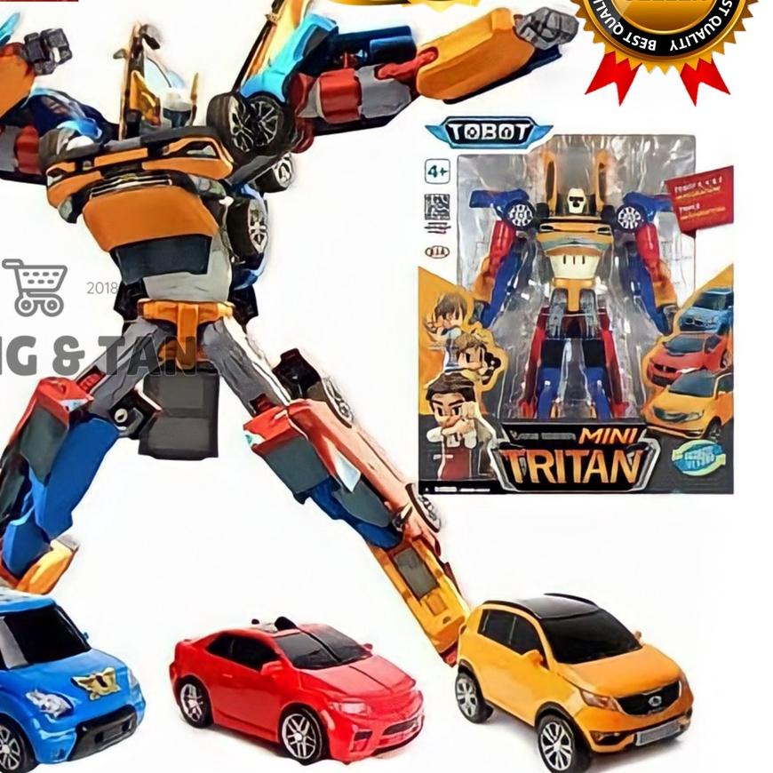 BISA COD ✔️( BISA COD ) PROMO Mainan Anak Robot 3in1 UK 28CM Mainan Mobil Mobilan Bisa Rubah Jadi Ro