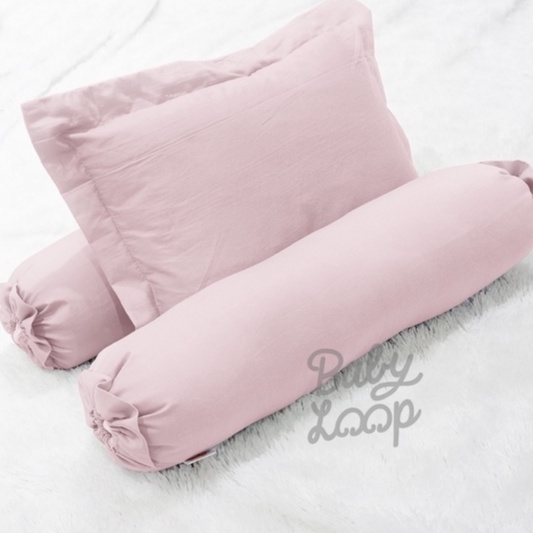 BabyLoop Pillow Bolster Set - Bantal Guling Set Baby BabyLoop Infant Japanese Cotton Tencel Modal Halus Adem Baby Loop