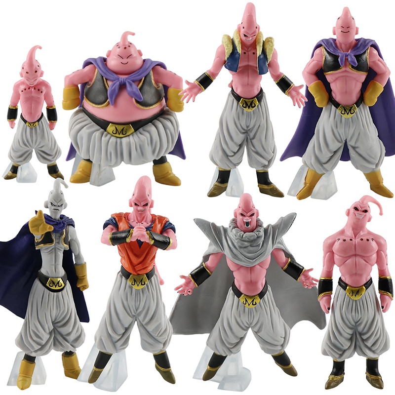 Dragon Ball Z Action Figure Hg Majin Buu Bentuk Lengkap 8banyak/set Collection Model Anime Action Figure Mainan Untuk Anak