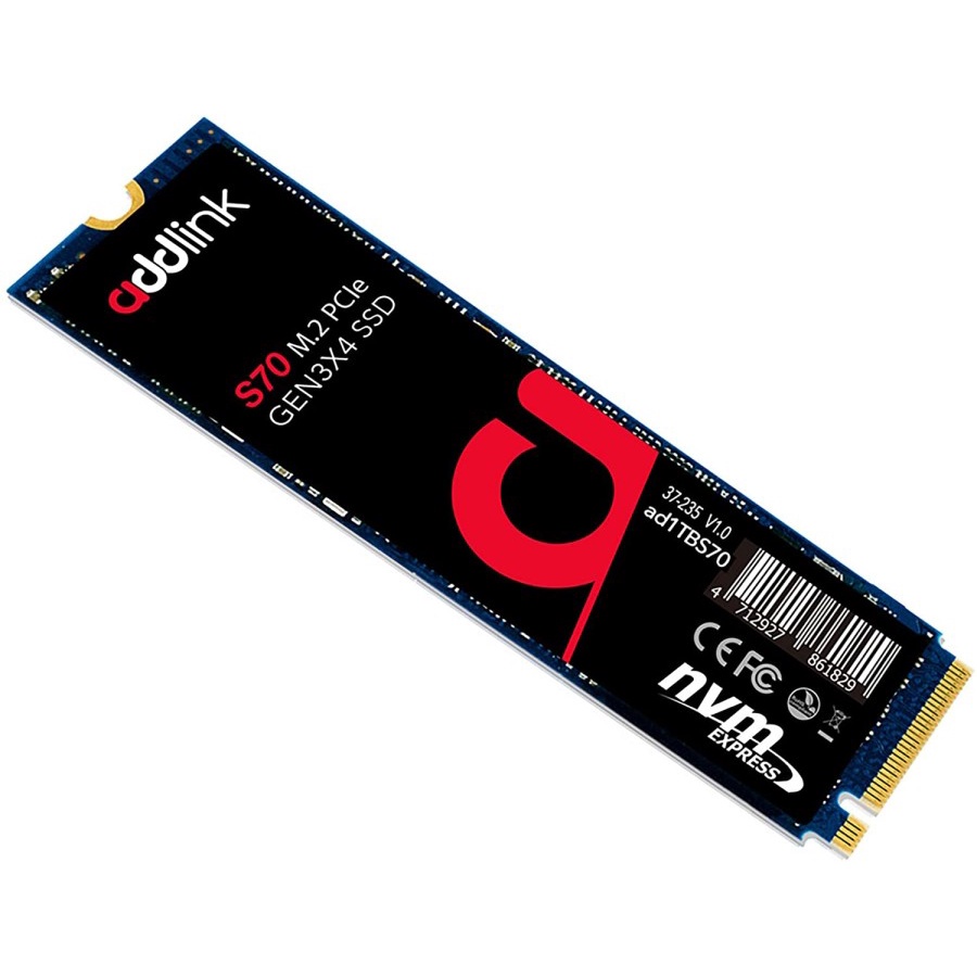 Addlink S70 1TB SSD NVMe PCIe 3x4 M.2 1600 TBW