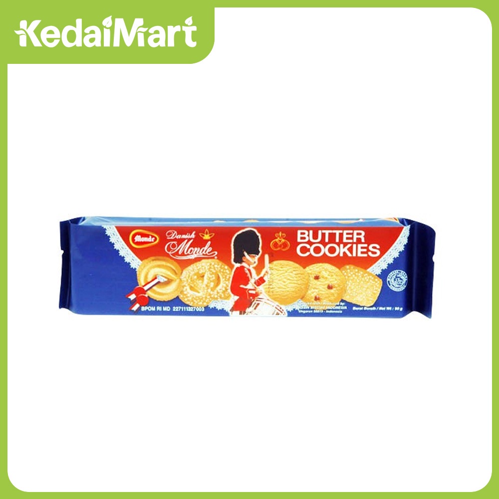 

Monde Butter Cookies Pack 90 Gram