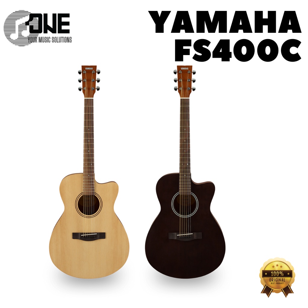 Yamaha FS400C FS 400C FS 400 C Gitar Akustik Original