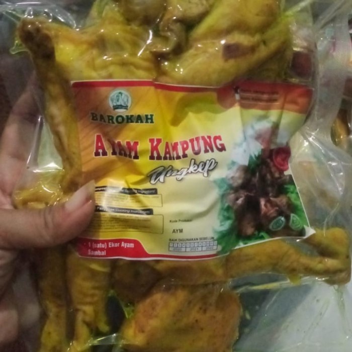 

Ayam Kampung Ungkep 1 Ekor Halal Premium Plus Sambal Txs0X-47