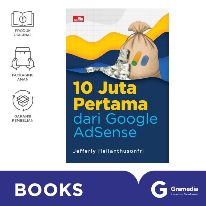10 Juta Pertama dari Google AdSense gram33 Ayo Beli