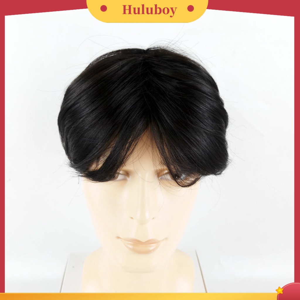 Rambut Palsu Pria Model Pendek Natural Untuk Cosplay