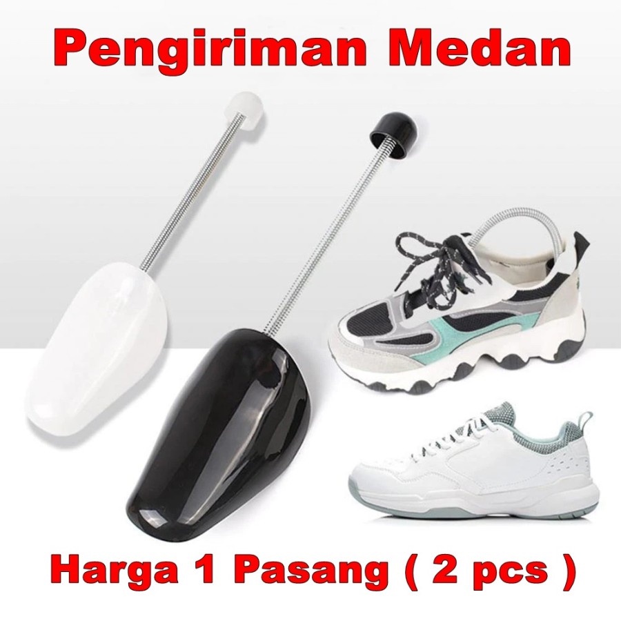 Saddle Peyangga Catokan Sepatu Plastic Shoe Tree 2 PCS