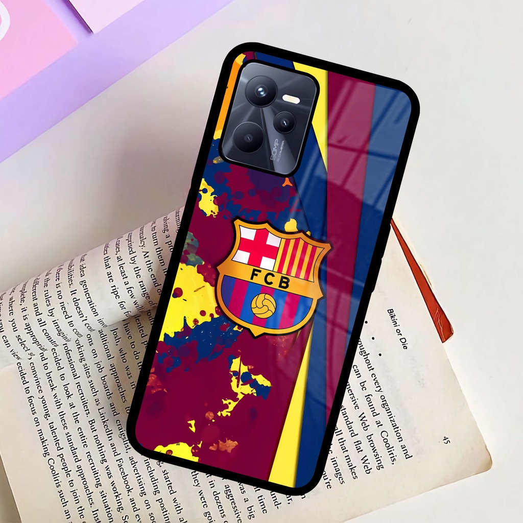 (SV10) Case Kilau Realme C35 | C35 | Casing Hp Realme | Pelindung Smartphone | Motif Fc