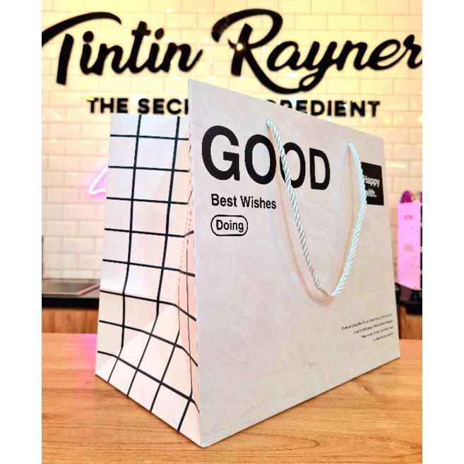 

PAPER BAG TALI L LEBAR GOOD BEST WISHES