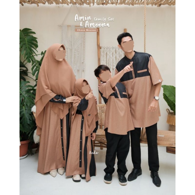 Set Family Amin & Ameena Series By Azda Hijab