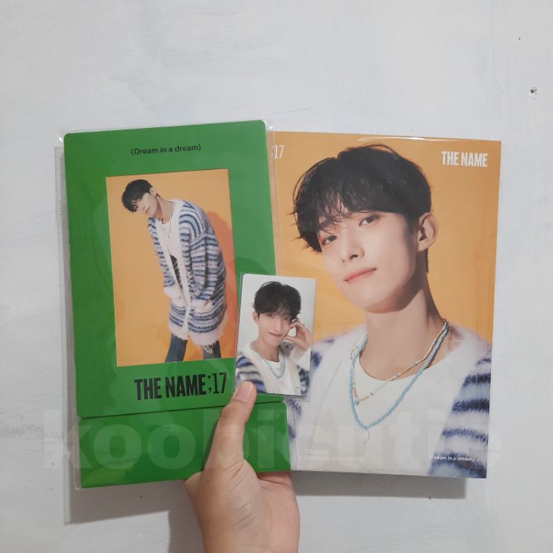 Seventeen The Name DK Dokyeom odd dream pc photocard miniposter pob postcard frame