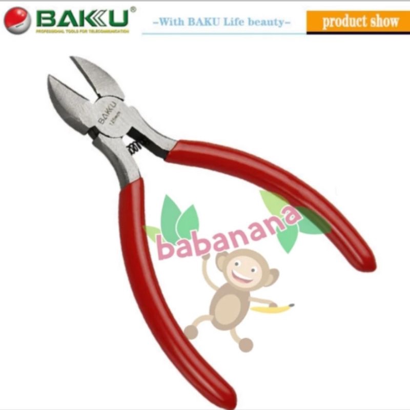 Tang Baku BK 021 potong cutting pliers nippers gundam tamiya wire