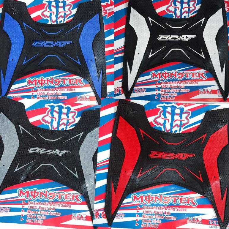 BUL.11De22ᴾ ▪ Alas Pijakan Kaki Motor Beat /Karpet Pijakan Kaki Beat Street 2020 Beat Deluxe 2021