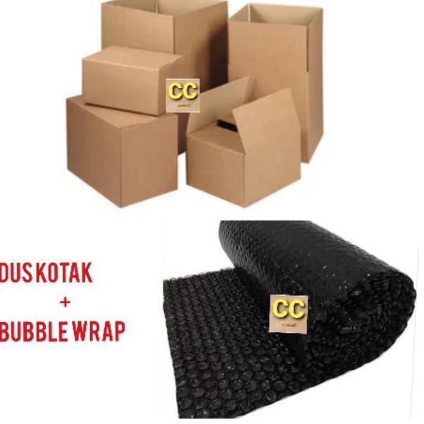 

㊊ Bubble wrap plus dus kotak し