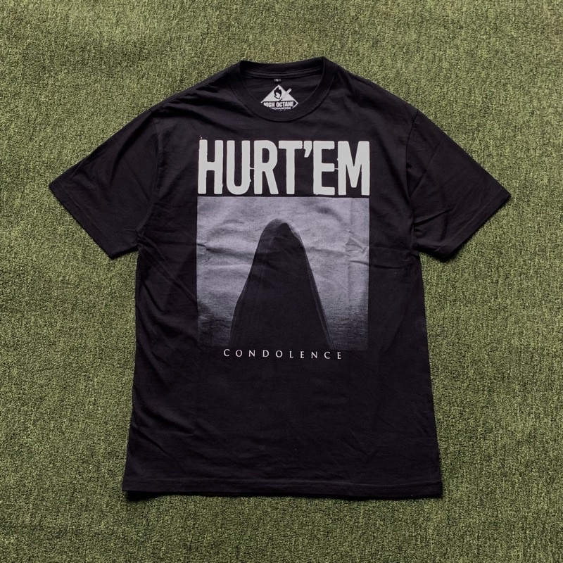 HURT'EM CONDOLENCE TSHIRT BLACK