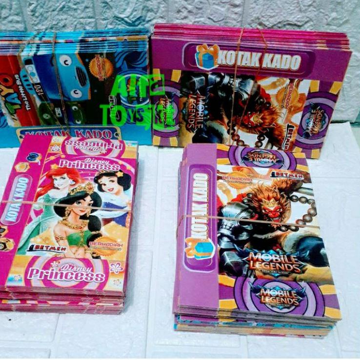

Populer kotak kado gede bungkus kado ukuran (Lbr 9×Pnjg13xTbal 3)isi 100pcs