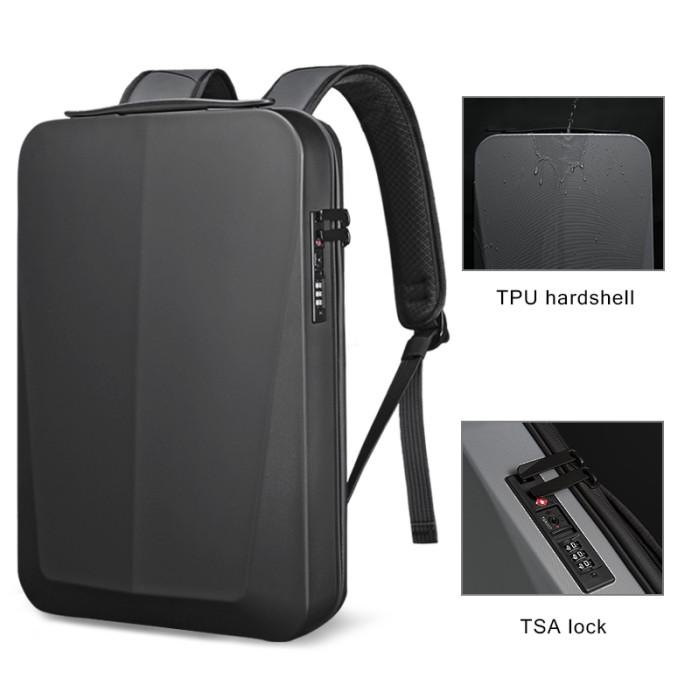 Bange Tas Laptop Kerja Ransel Backpack Pria Lock TSA 15.6 Inc BG22201