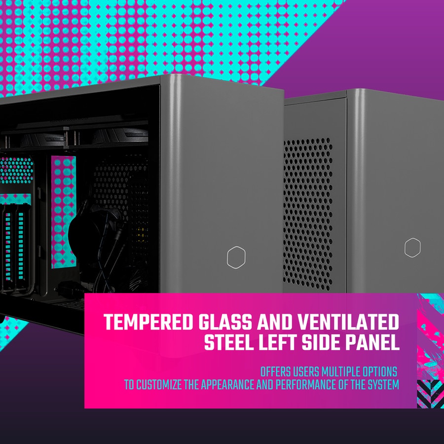 Case Cooler Master NR200P MAX w/ AIO 280mm 850W SFX GOLD Mini ITX SFF