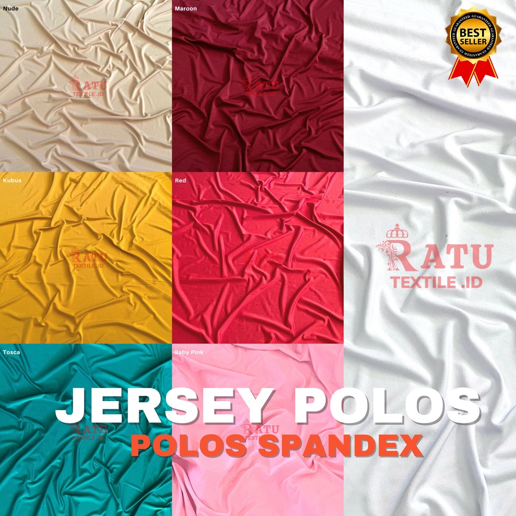 Kain Jersey Spandex Polos