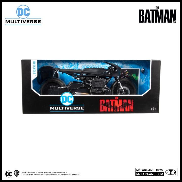 Mcfarlane The Batman Movie 2022 Batcycle