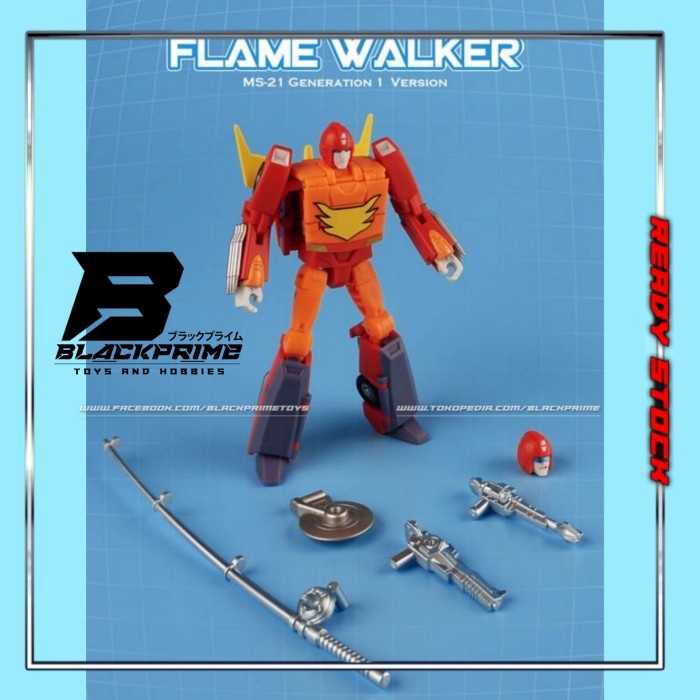 Mechfanstoys MFT Flame Walker Transformers Legends Rodimus Hotrod