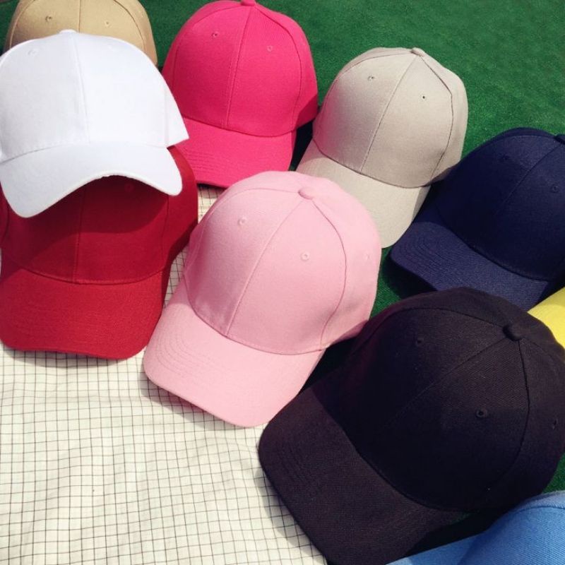 Topi Anak Polos Baseball Gaya Korea Perempuan Laki-laki All Size 1-8 Tahun