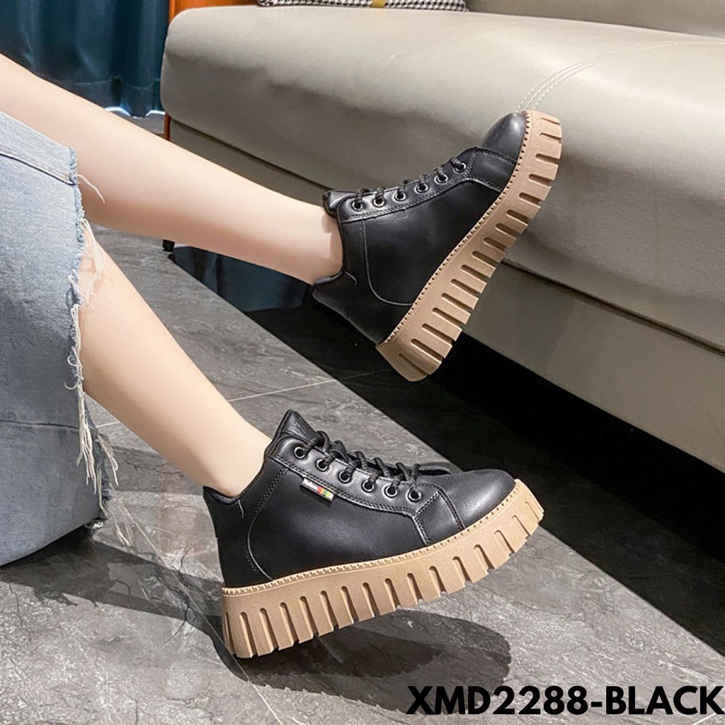 SEPATU SNEAKERS WANITA JANJI GAK NAKSIR NI BESTIE IMPORT BAHAN PU MD2288