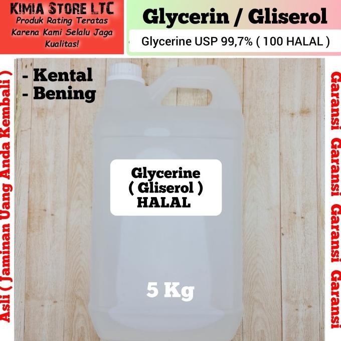 Gliserin 99,5%/ Glycerol 99,5% / Glycerin Vegetable 5kg 99,5%