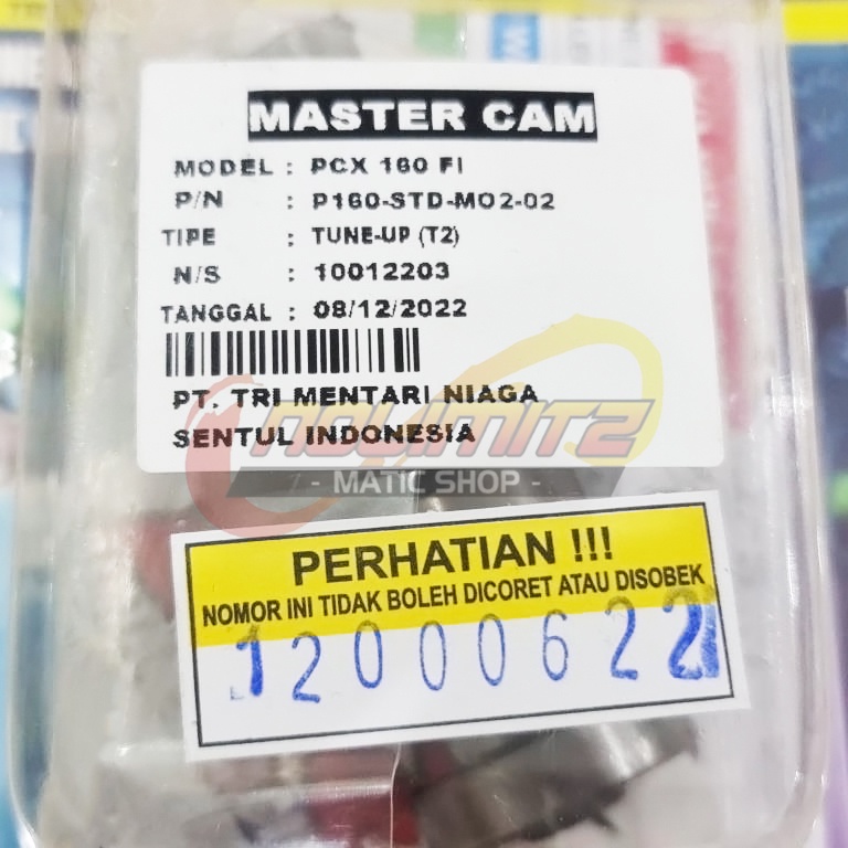 Noken As BRT Racing Master Cam T2 Honda ADV PCX Vario 160