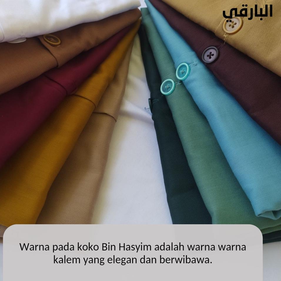 Chekout [BAHAN TOYOBO] Koko Safari Bin Hasyim Kerah Shanghai Belah Tengah Belakang