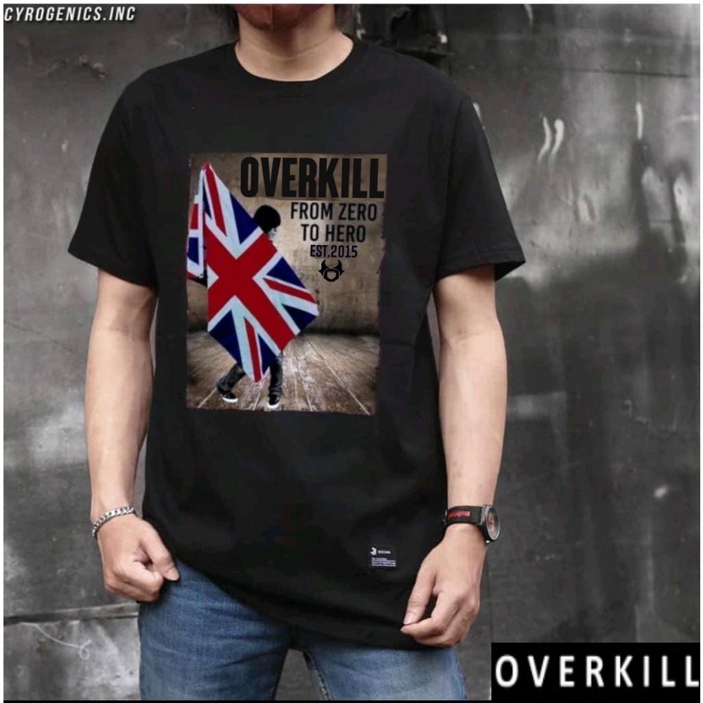 kaos overkil baju kaos pria