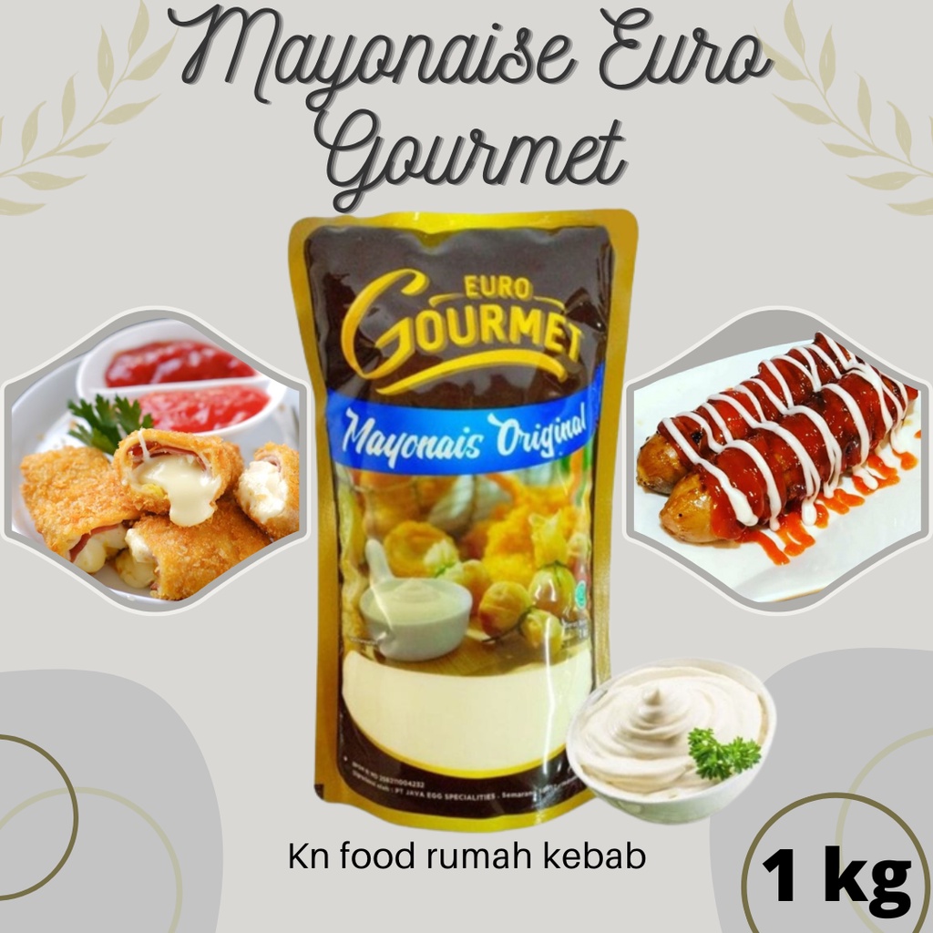 

Mayonaise 1Kg - Mayones Euro Gourmet