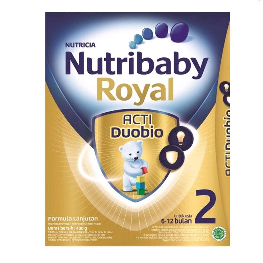 

Nutribaby Royal 2 400gr / Toko Susu Lengkap Murah