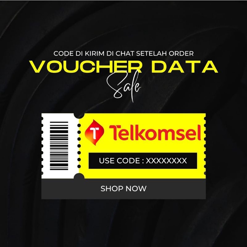 vocer telkomsel 1 hari 100mb - 200mb