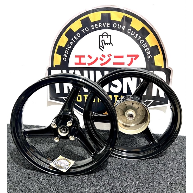 Velg VRossi Rocket Model Daytona Palang 3 Vario 125 150 PCX CBU - Hitam