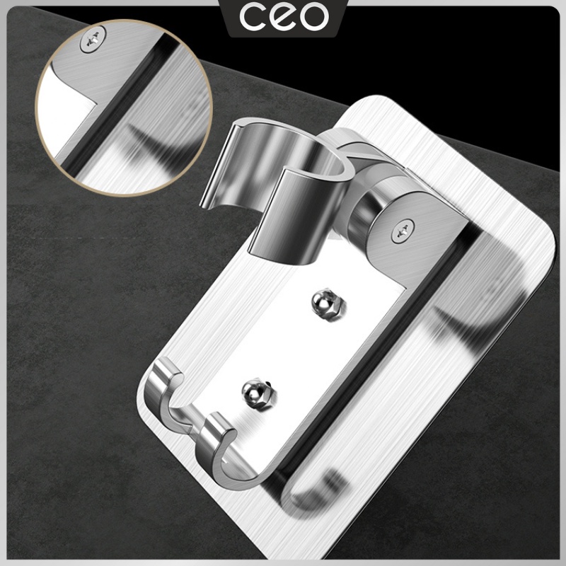 CEO Shower Head Hanger Gantungan Kepala Shower Universal Dengan Fitur Instalasi Tanpa Bor