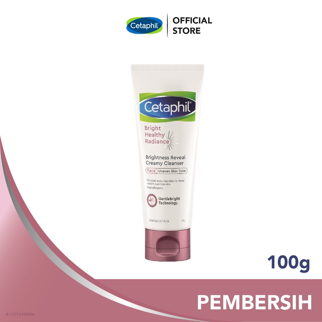 Cetaphil Bright Healthy Radiance Reveal Creamy Cleanser 100g