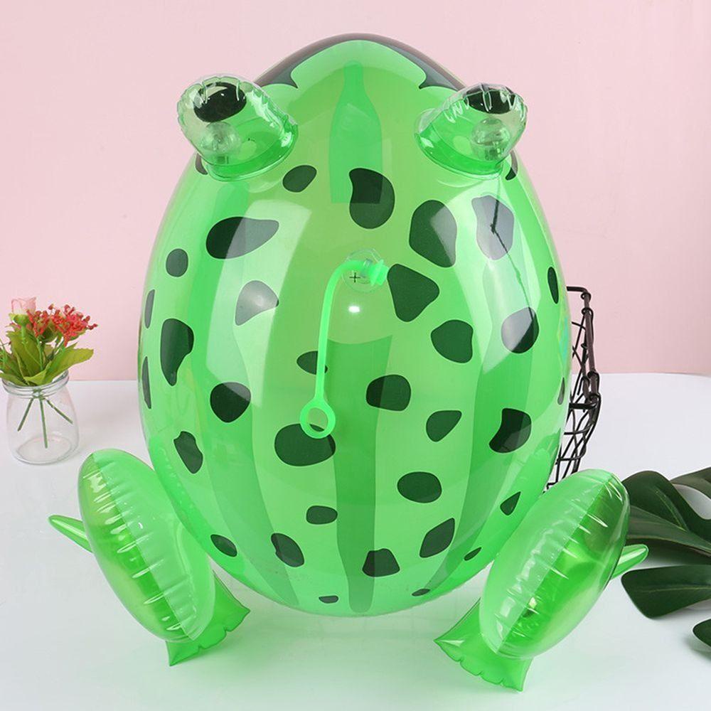 Quinton Bersinar Katak Mainan Tiup Mata Bersinar Kodok Dengan Lampu Kedip Mainan Anak Kartun Hewan Ulang Tahun Pesta Dekorasi Festival Party Decor