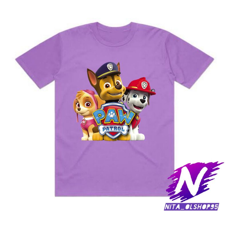 paw patrol baju anak kaos anak pawpatrol