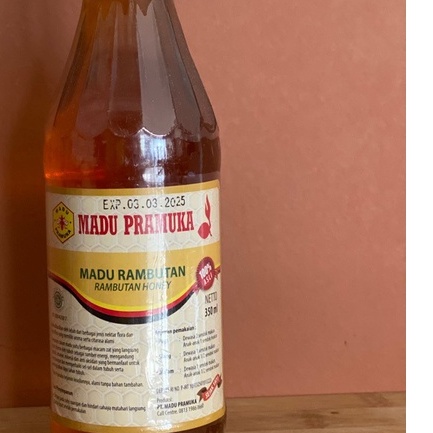 

MADU RAMBUTAN 350ml - MADU PRAMUKA