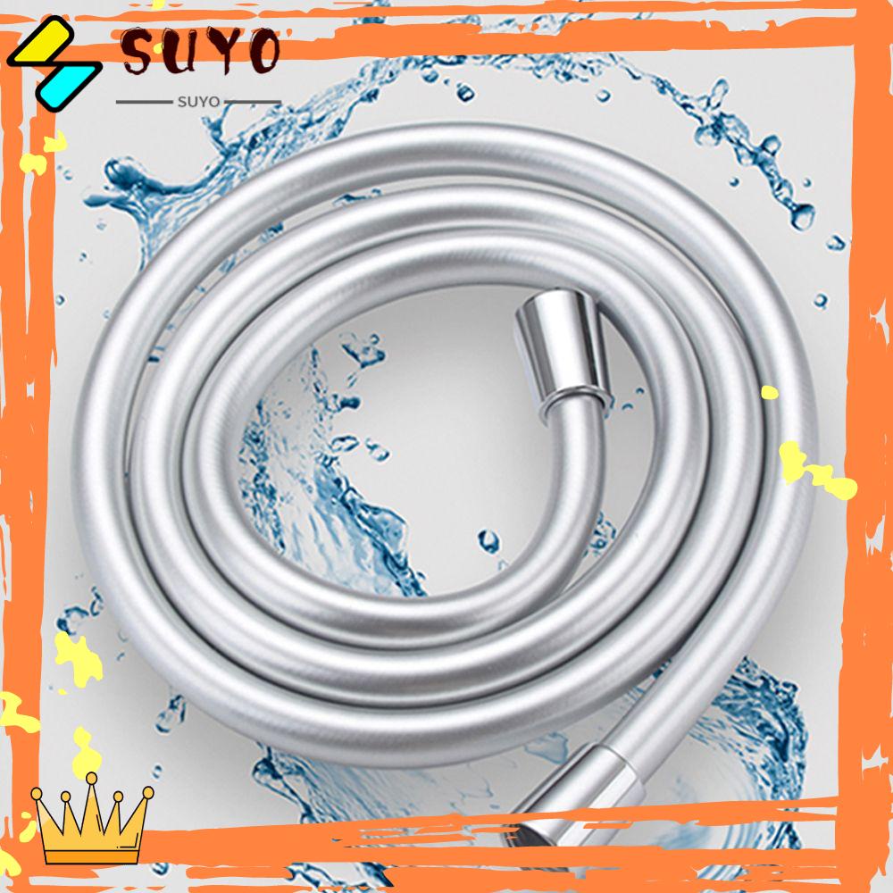 Suyo Selang Shower Genggam Aksesori Kamar Mandi Anti Lilitan Antarmuka Universal PVC