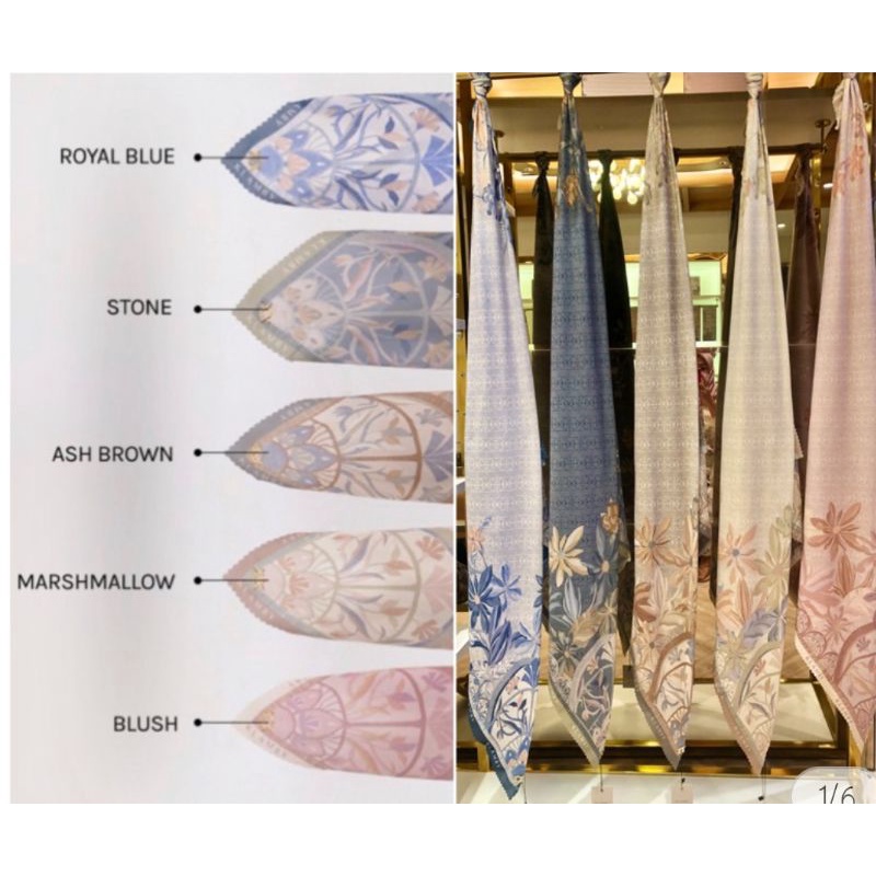 Asha Scarf Blush by Wearing Klamby