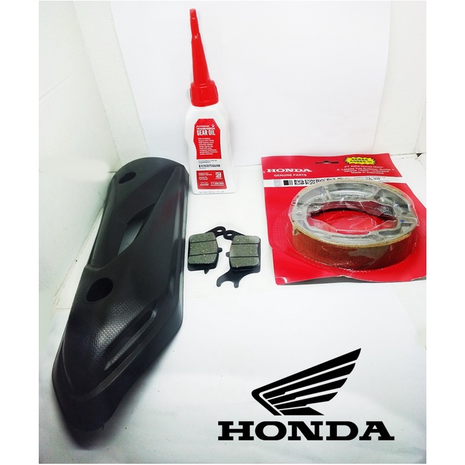 Paket servis + tameng knlpot cover knlpot kover knlapot kenalpot beat karbu scoopy karbu