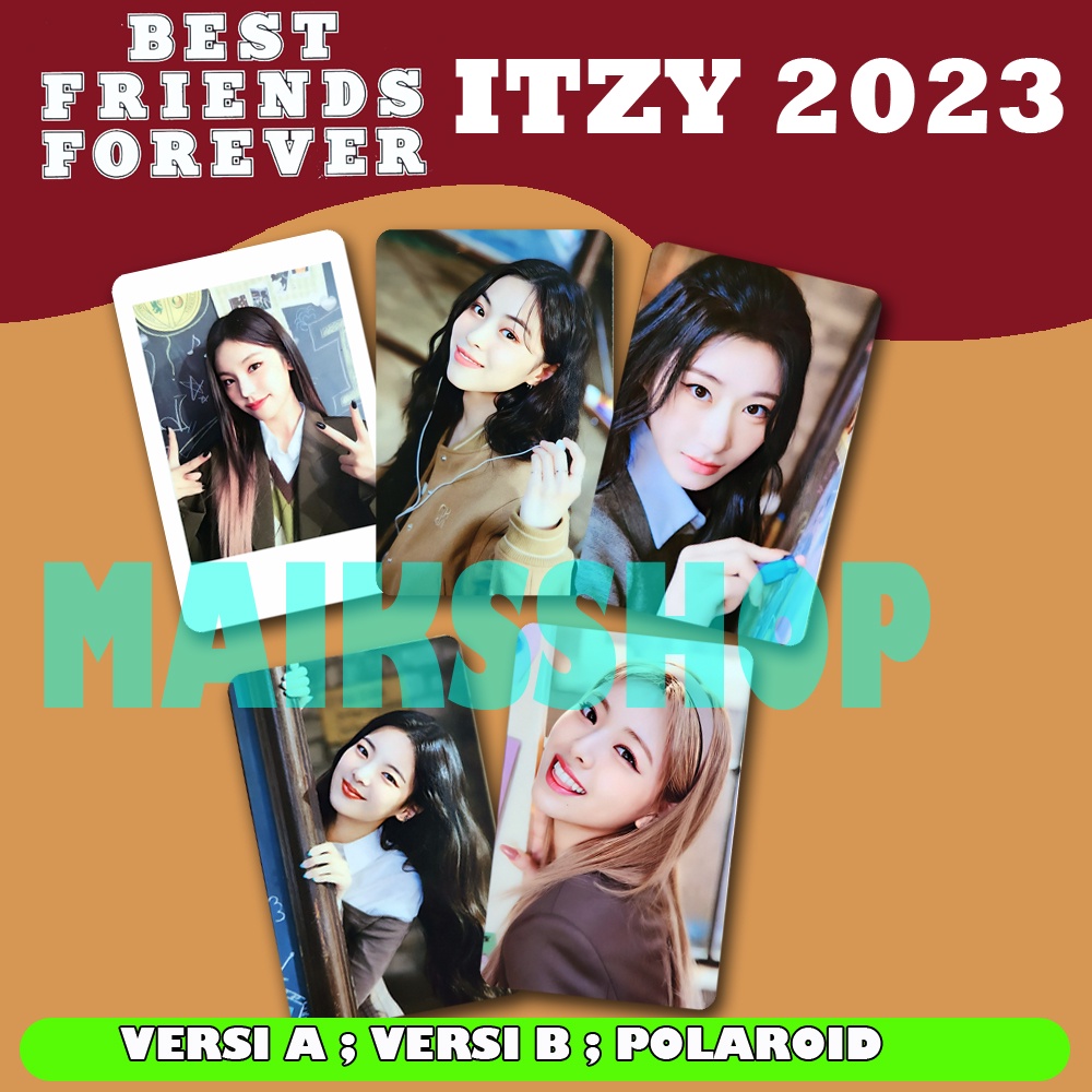 Itzy 2023 Best Friend Forever Photocard Kpop