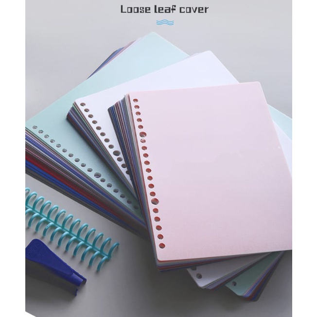 

DIY Minimalist Binder Covers Macaron Pastel Color / Cover Binder warna PASTEL