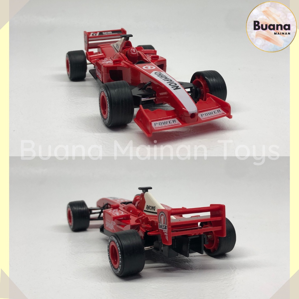 DIECAST MOBIL F1 SPORT RACE CAR MAINAN MOBIL BALAP ANAK FORMULA 678