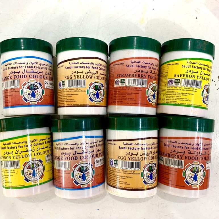 

[Z-Y5Y[❤] Saffron Yellow colour powder pewarna nasi bubuk safron bubuk kuning saffron orange saffron strawberry murah