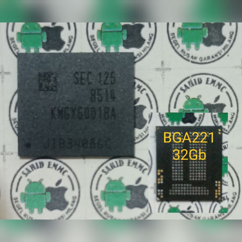 Ic Emmc KMGX6001BA - B514 Bga221 3/32